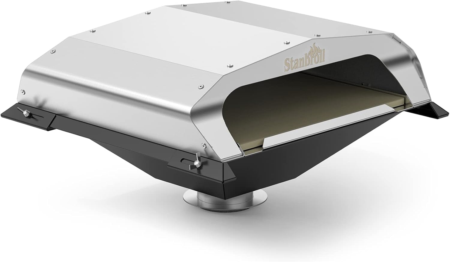 Stanbroil Wood Fired Pizza Oven Attachment Pizza Maker for Traeger, Pit Boss, Camp Chef, Green Mountain Grills, Z Grills, ...