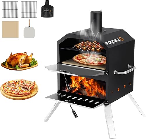 PIZZELLO Pizzello Outdoor Pizza Oven 16'' Large Wood Fired 2-Layer Piz — Complete testing methodology overview