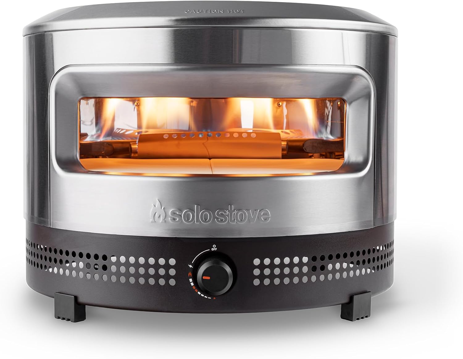 Solo Stove Pi Prime Pizza Oven Outdoor - Gas,Propane - Portable Pizza Oven with Cordierite Stone Cooking Surface - Demi-Do...